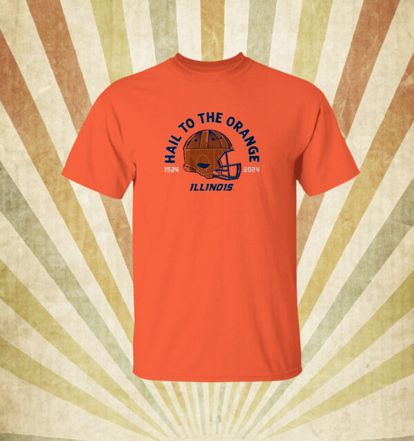 Illinois Football The 100 Year Helmet T-Shirt