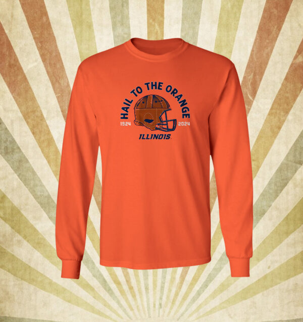 Illinois Football The 100 Year Helmet T-Shirt