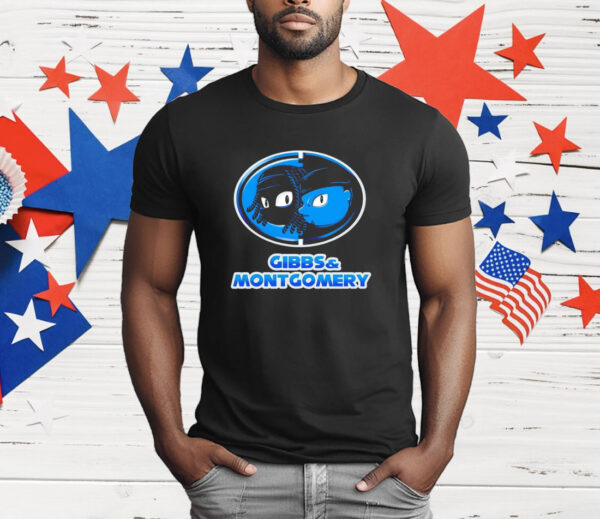 Jahmyr Gibbs and David Montgomery Detroit Lions T-Shirt