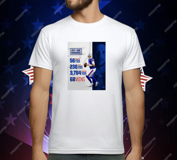 Josh Allen One Hundred T-Shirt