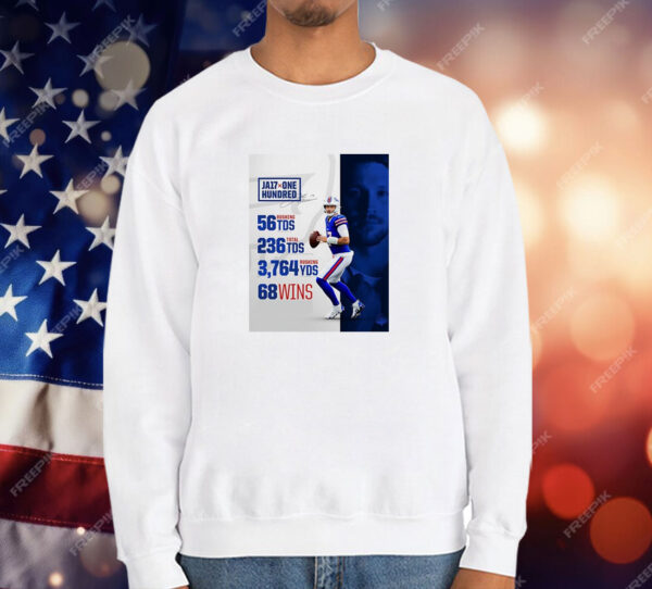 Josh Allen One Hundred T-Shirt