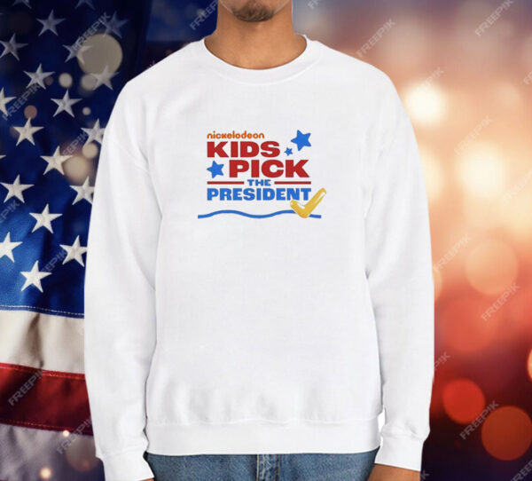 Kamala Harris nickelodeon kids pick the president T-Shirt