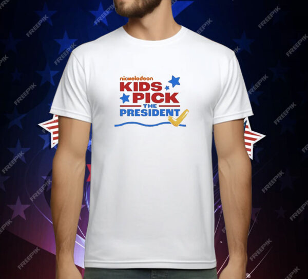 Kamala Harris nickelodeon kids pick the president T-Shirt