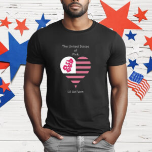 Lil Uzi Vert The United States of pink T-Shirt