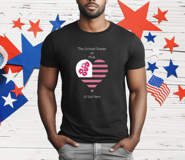 Lil Uzi Vert The United States of pink T-Shirt