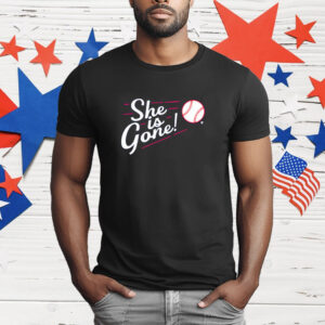 Los Angeles Baseball She is Gone T-Shirt