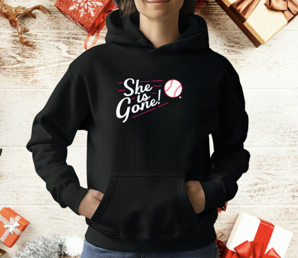 Los Angeles Baseball She is Gone T-Shirt