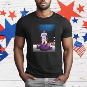 Los Angeles Dodgers Shohei Ohtani Down Goes Grimace T-Shirt