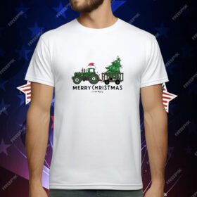 Merry Christmas Tractor 2024 Cardin T-Shirt