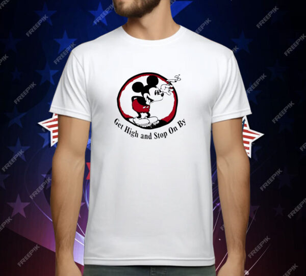 Mickey get high and stop on by Shirt