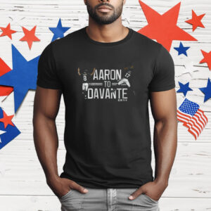 New York Aaron Rodgers to Davante Adams T-Shirt