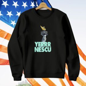 Sabrina Rocking The YERRR NESCU T-Shirt