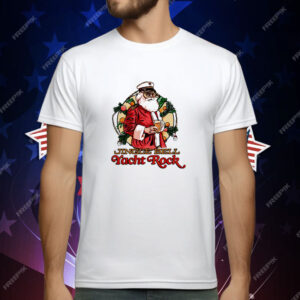 Santa jingle bell yacht rock Christmas T-Shirt