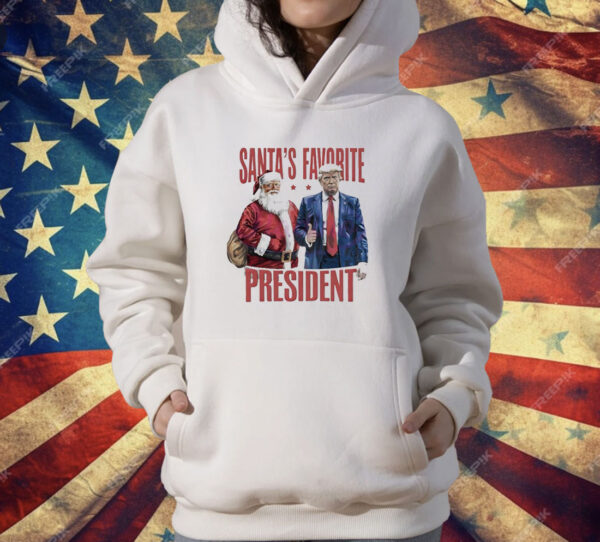 Santas favorite president Christmas Trump 2024 T-Shirt