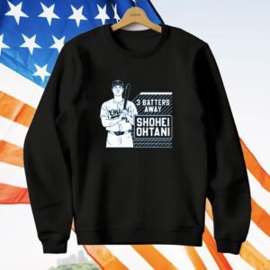 Shohei Ohtani Tracker 3 Batters Away T-Shirt