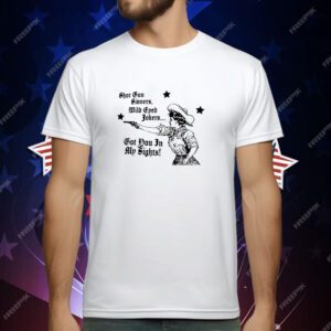 Shot gun sinners wild eyed jokers got you in my sights T-Shirt