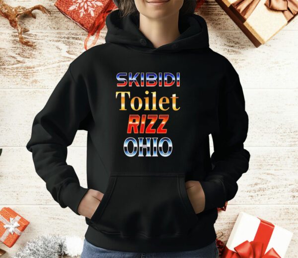 Skibidi toilet rizz Ohio T-Shirt