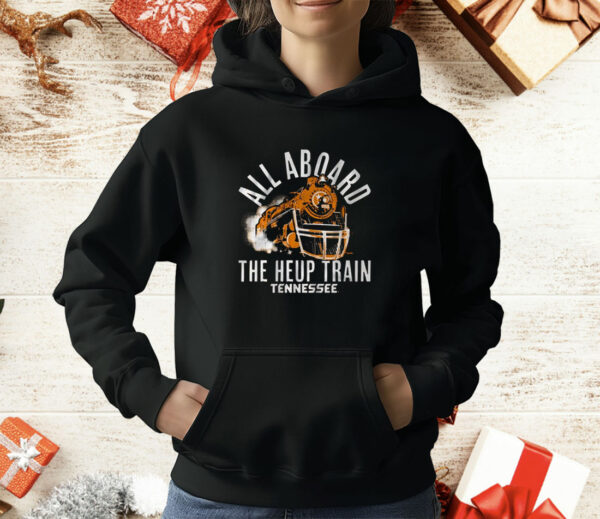 Tennessee Vols Football All Aboard the Heup Train T-Shirt