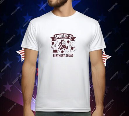 Arizona State Sun Devils Sparky’s birthday squad T-Shirt