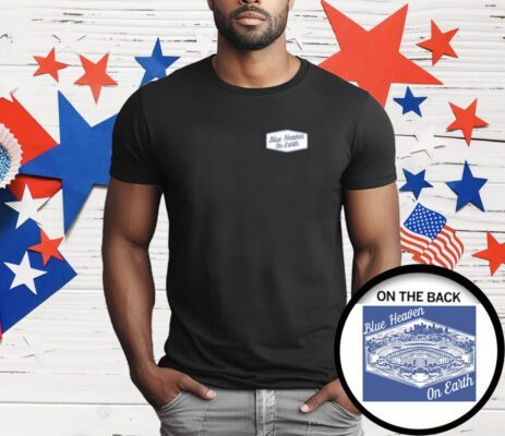 Blue Heaven On Earth Pocket T-Shirt