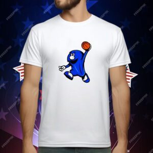 Dicks Xavier Musketeers Blue Basketball Blue Blob T-Shirt