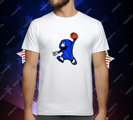 Dicks Xavier Musketeers Blue Basketball Blue Blob T-Shirt