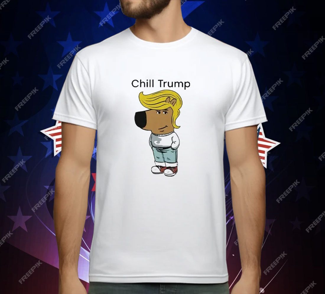 Donald Trump Chill Guy Meme T-Shirt
