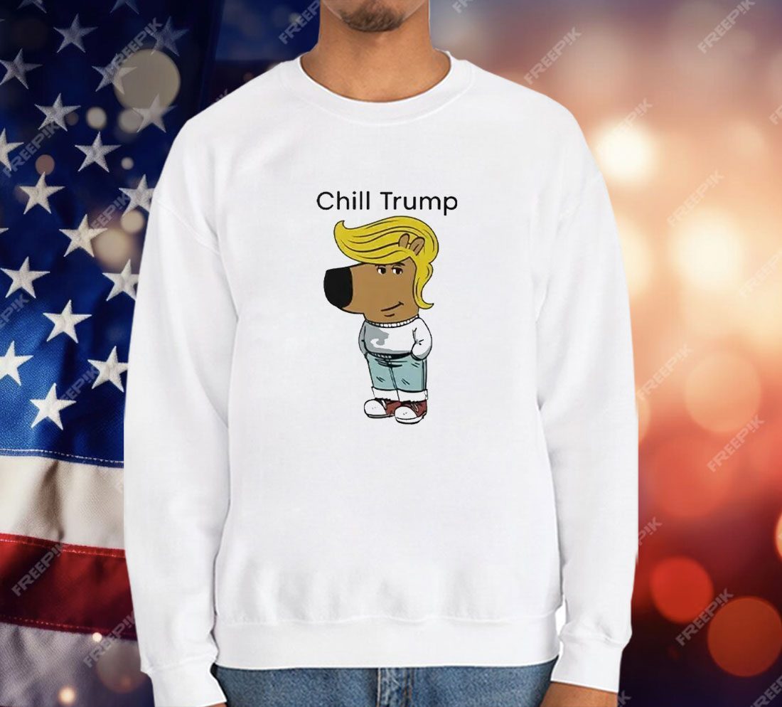 Donald Trump Chill Guy Meme T-Shirt