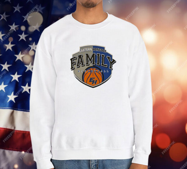 Eastern Hancock family basketball logo T-Shirt