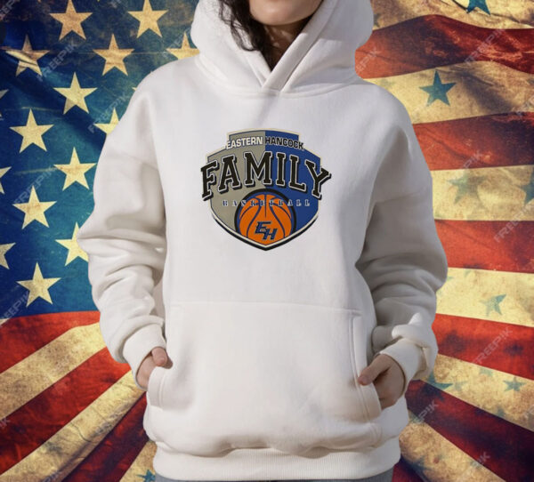 Eastern Hancock family basketball logo T-Shirt