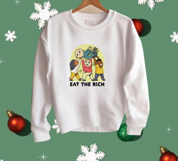 Eat the rich cartoon Shirt