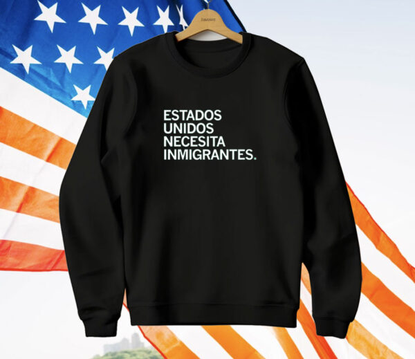 Estados Unidos Necesita Immigrantes T-Shirt