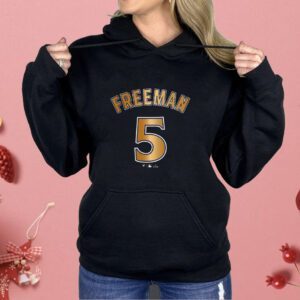 Freddie Freeman Los Angeles Dodgers 2024 World Series Champions Name & Number Shirt