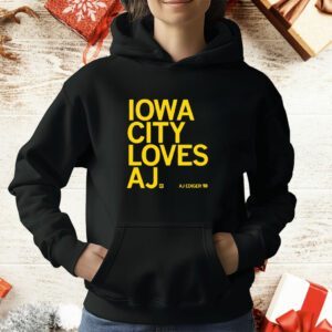 Iowa City Loves AJ Ediger T-Shirt
