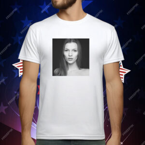 Kate Moss portrait 1992 vintage T-Shirt