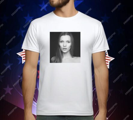 Kate Moss portrait 1992 vintage T-Shirt