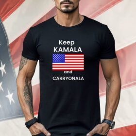 Keep Kamala and Carry Onala USA flag Shirt