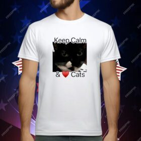Keep calm and love cats T-Shirt
