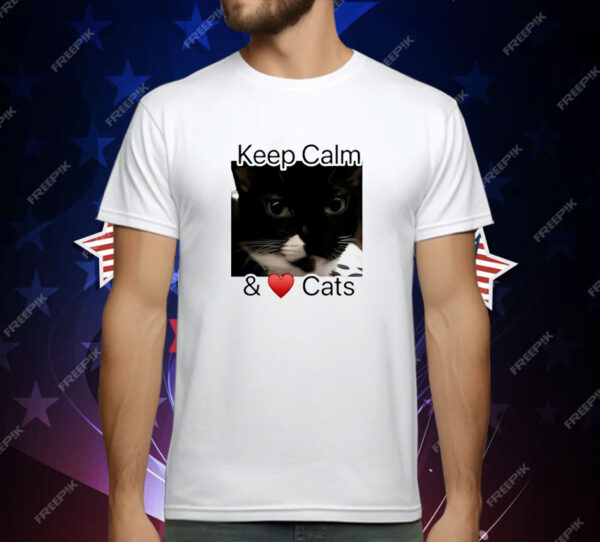 Keep calm and love cats T-Shirt