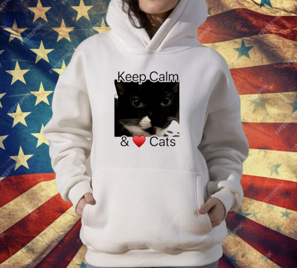 Keep calm and love cats T-Shirt