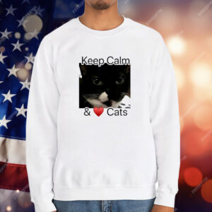 Keep calm and love cats T-Shirt