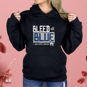 Los Angeles Dodgers 2024 World Series Champions Bleed Blue Shirt