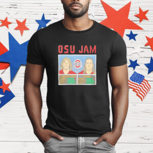 Ohio State Buckeyes OSU Jam Carpenter and Hawk T-Shirt