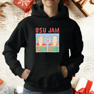 Ohio State Buckeyes OSU Jam Carpenter and Hawk T-Shirt