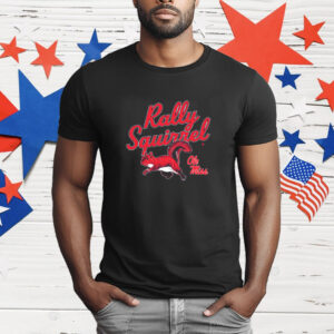 Ole Miss Football Rally Squirrel T-Shirt