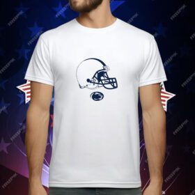 Penn State Football White Helmet T-Shirt