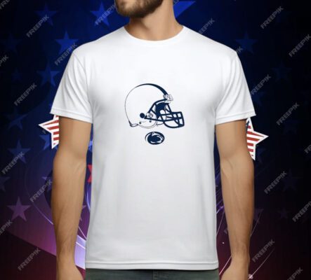 Penn State Football White Helmet T-Shirt