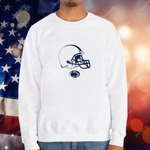 Penn State Football White Helmet T-Shirt