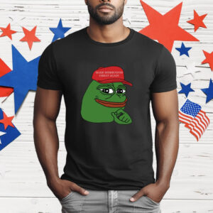 Pepe Make Memecoins Great Again T-Shirt