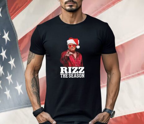 Rizz The Season Trump Christmas Santa Pajama Rizzmas Shirt